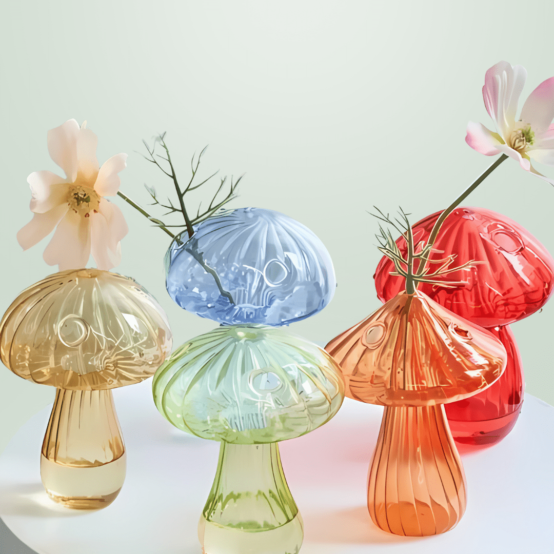 Crystal Bloom Vases