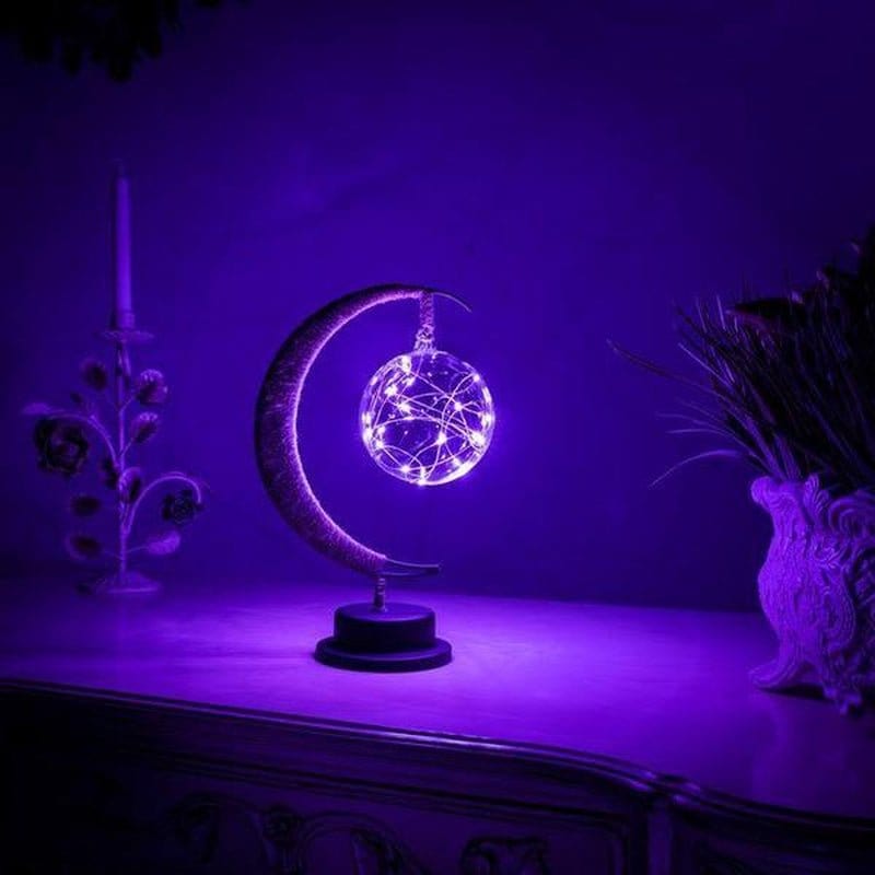 Enchanting Moon Sepak Takraw 3D LED Night Light - Ideal for Christmas Decor and Nightstand