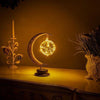 Enchanting Moon Sepak Takraw 3D LED Night Light - Ideal for Christmas Decor and Nightstand